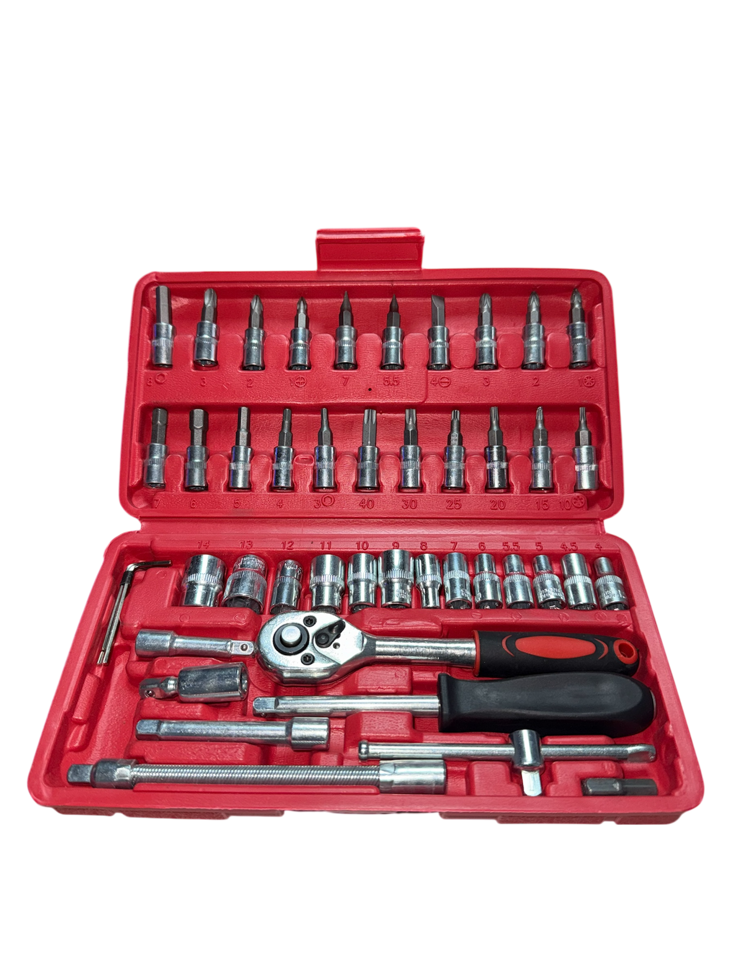 Combo Herramientas De 46 copas + Llave Universal